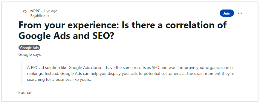 google ads og seo